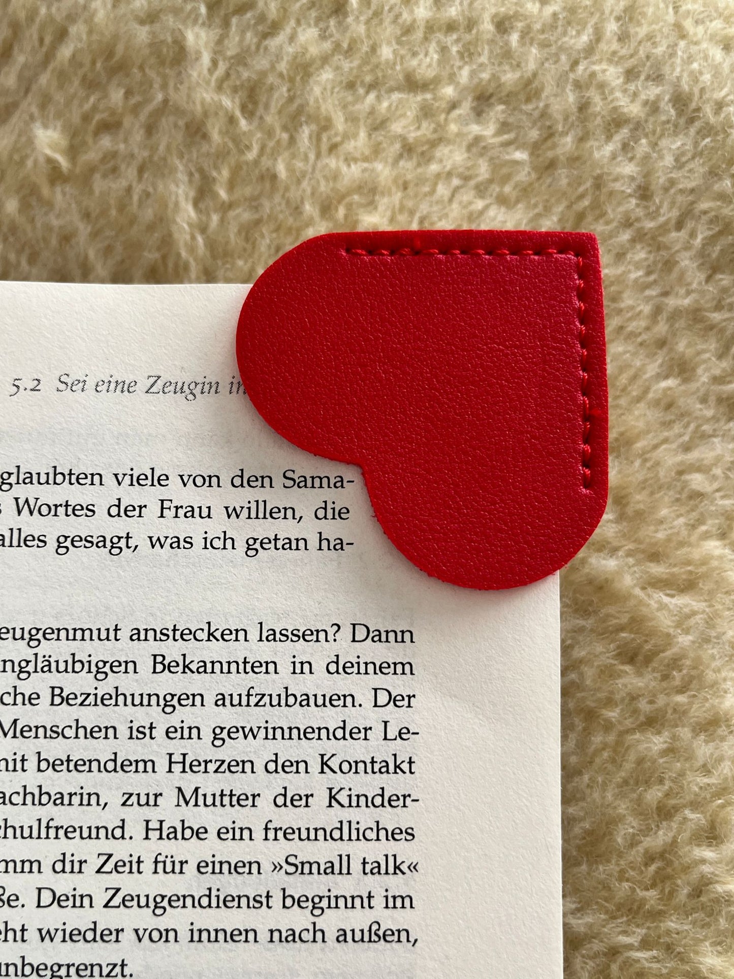 Herz Lesezeichen