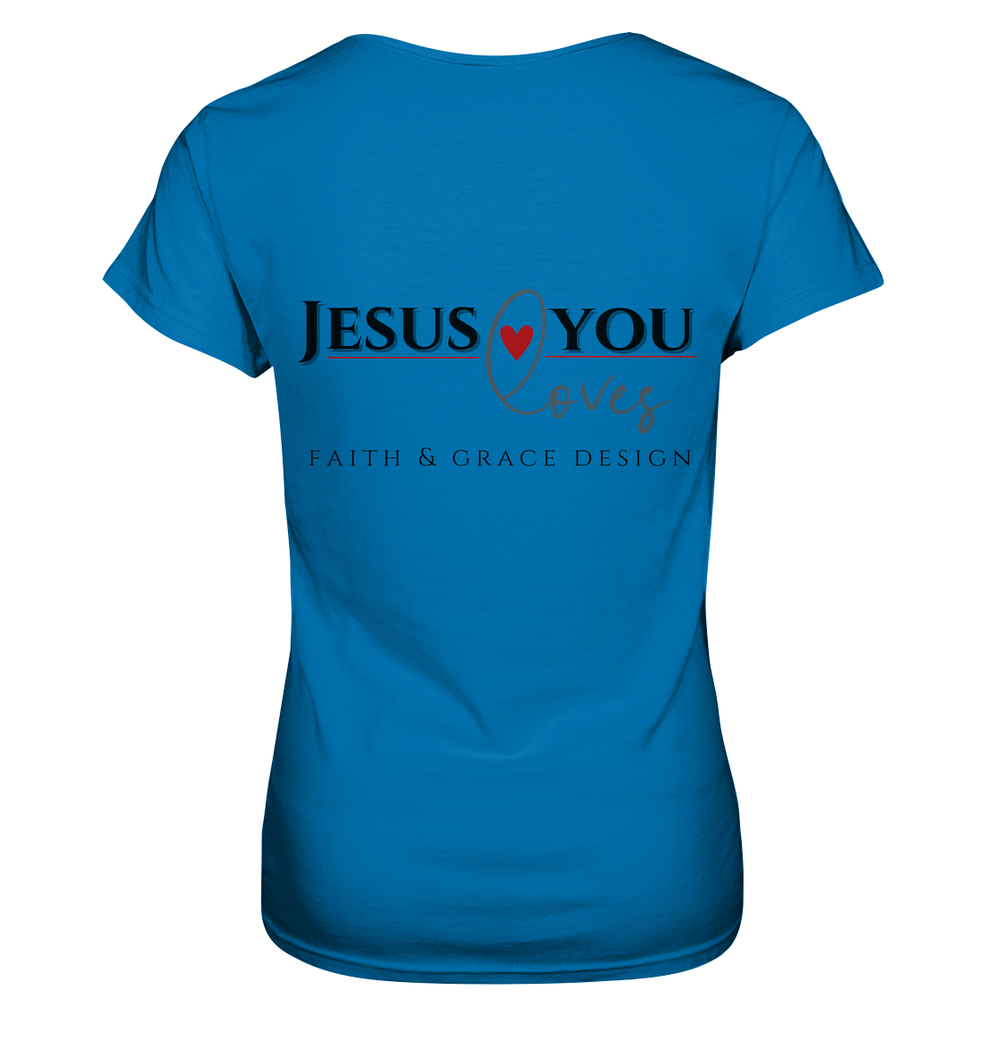 Jesus loves you 2 - Ladies Premium Shirt