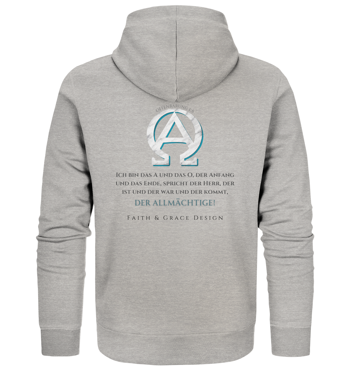 Alfa & Omega - Organic Zipper