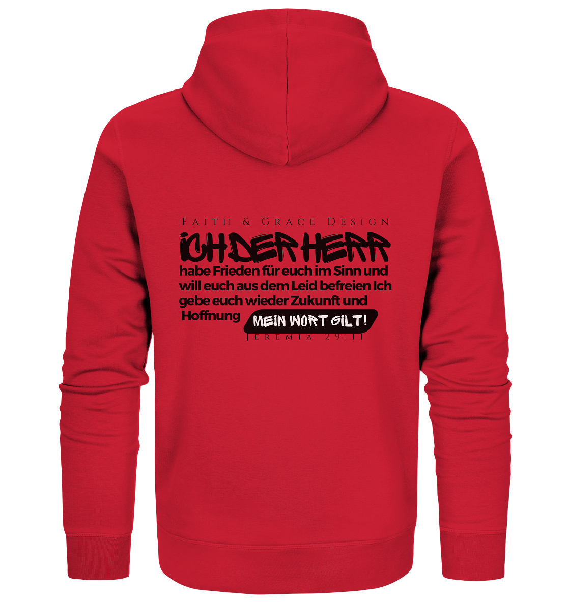 Jeremia 29:11 - Organic Zipper