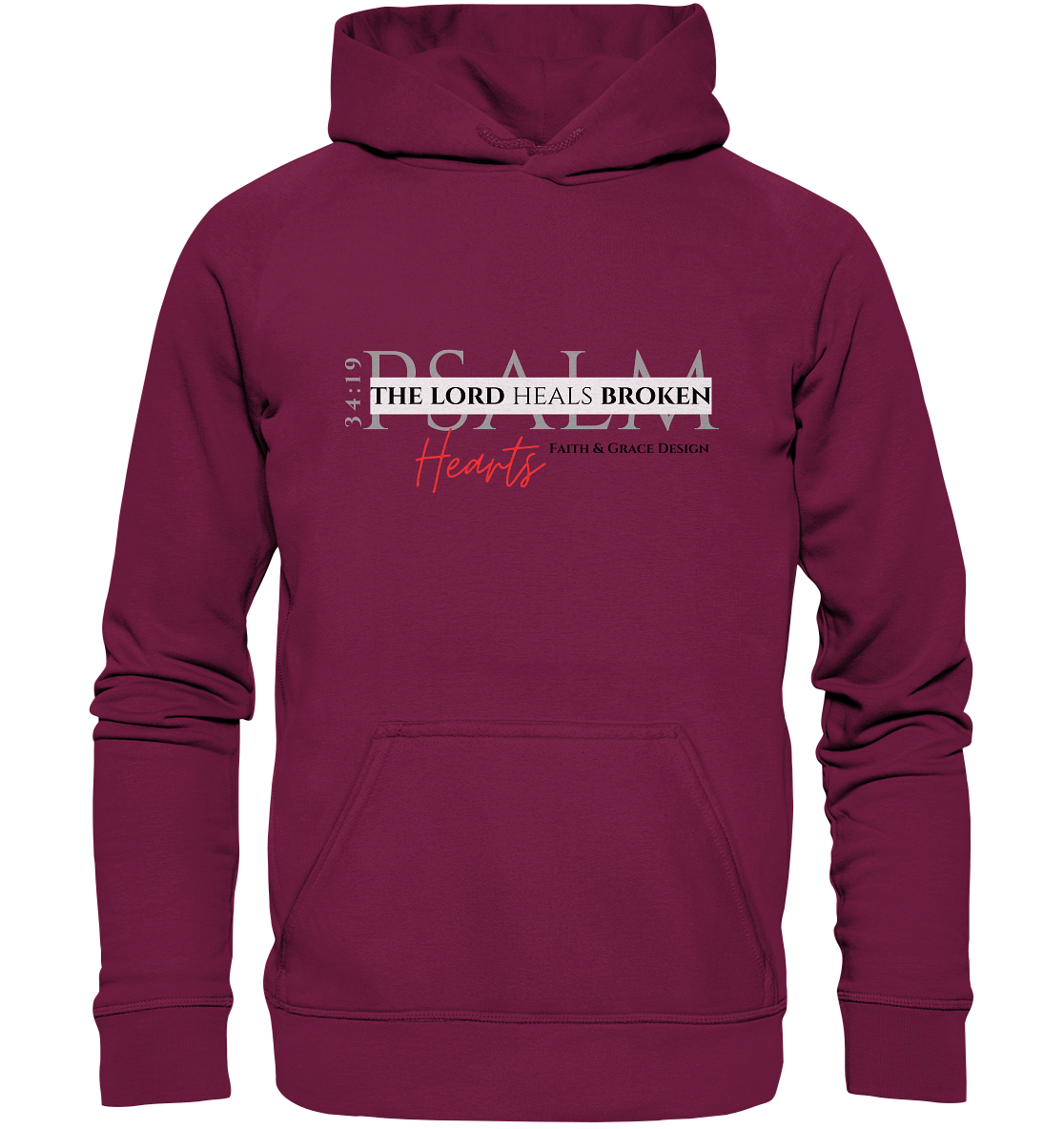 Psalm 34 - Basic Unisex Hoodie