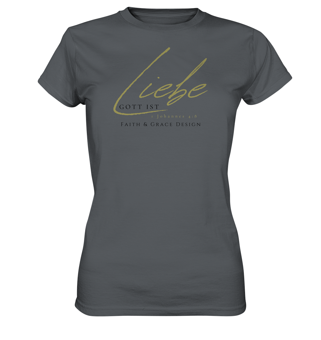 Gott ist Liebe - Ladies Premium Shirt