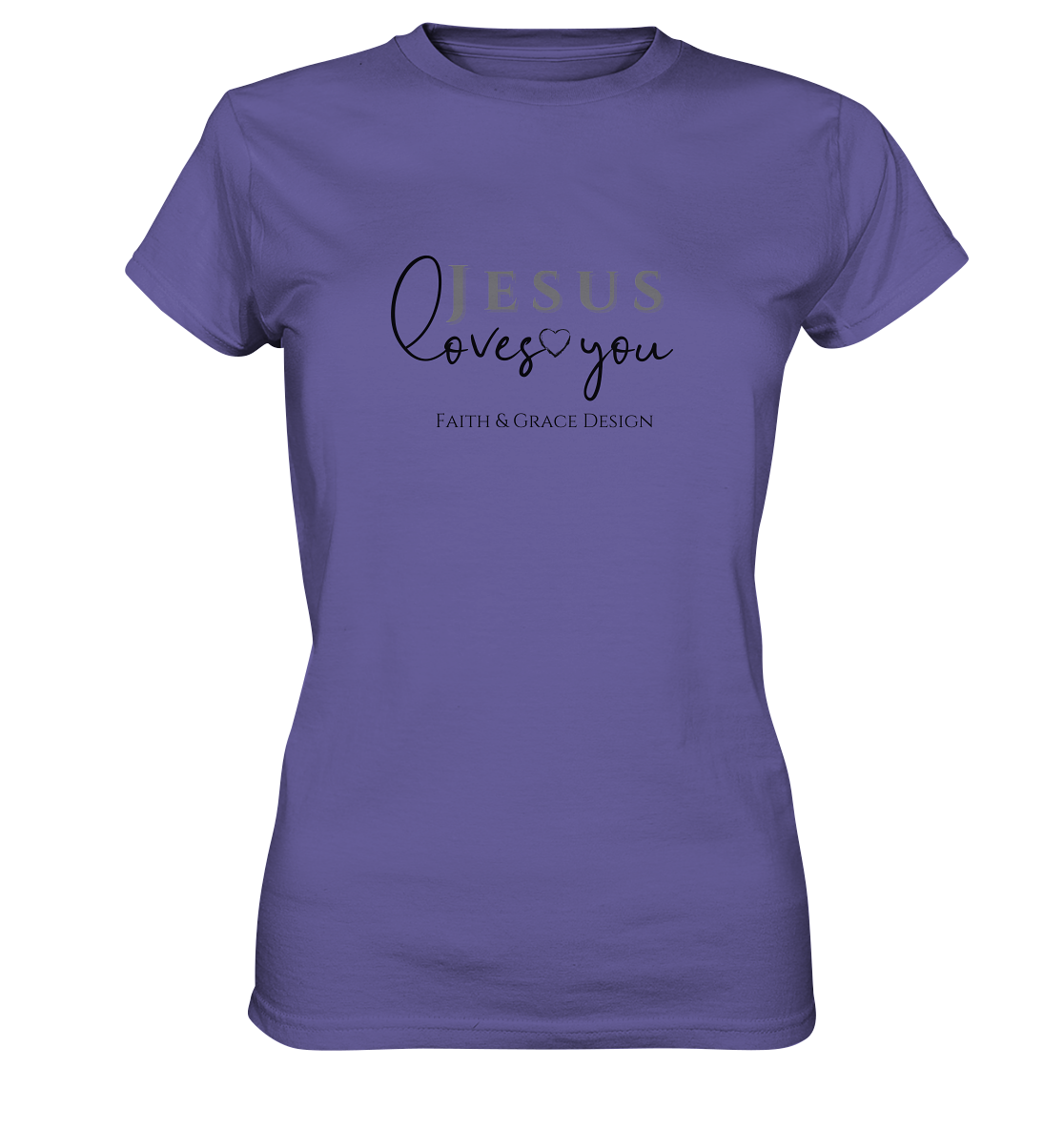 Jesus loves you - Ladies Premium Shirt