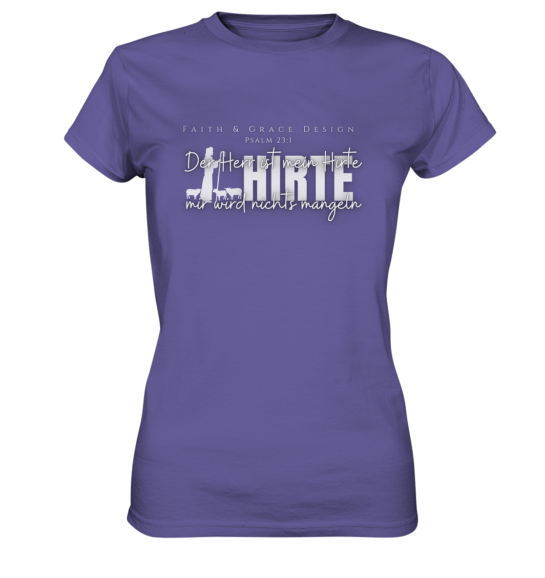 Der Herr ist mein Hirte - Ladies Premium Shirt