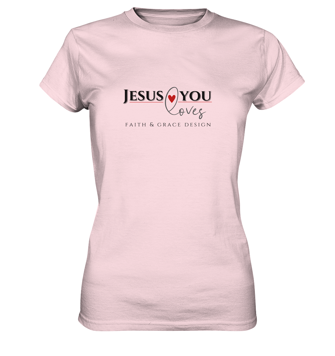 Jesus loves you - Ladies Premium Shirt