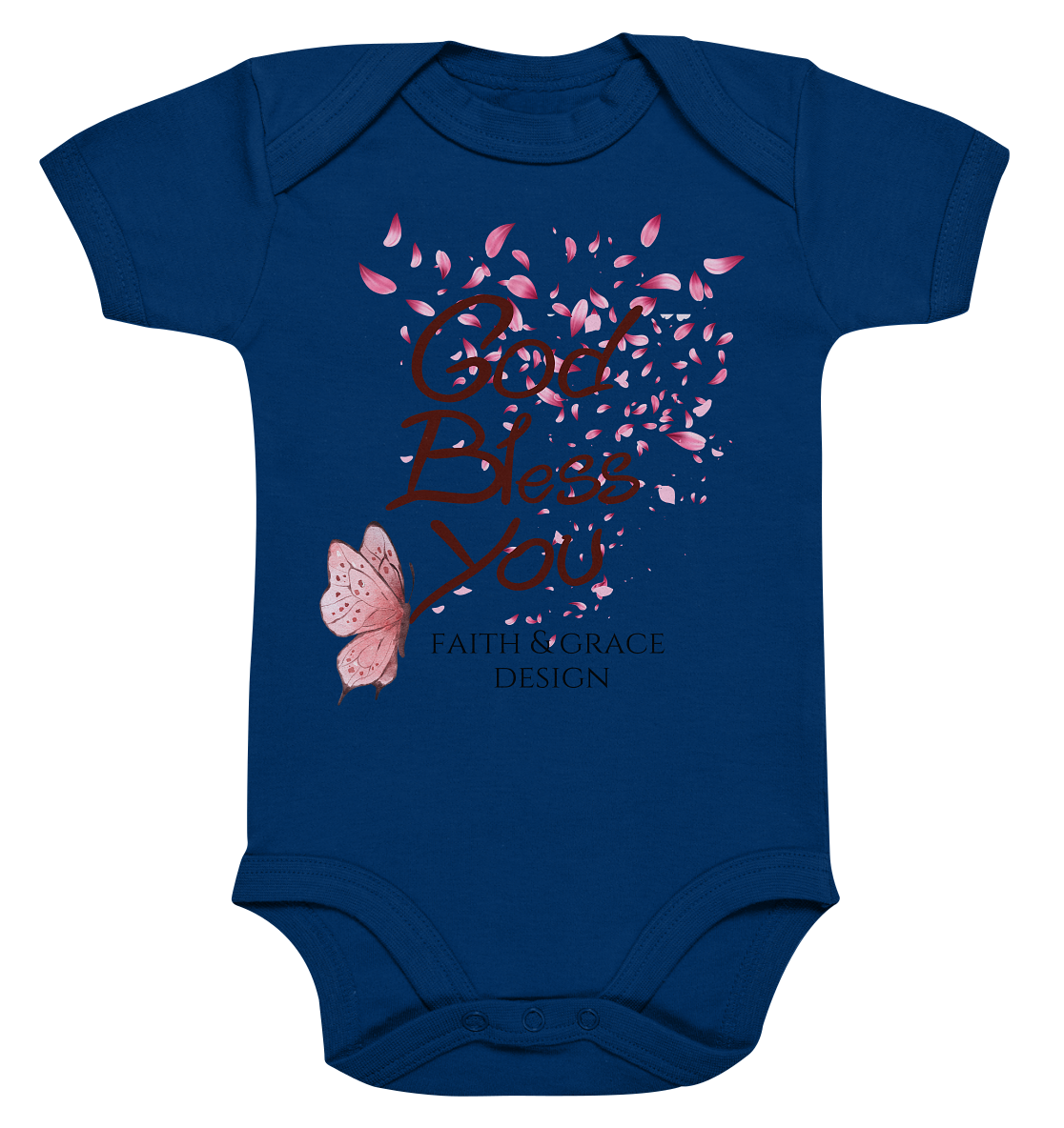 God Bless you - Organic Baby Bodysuite