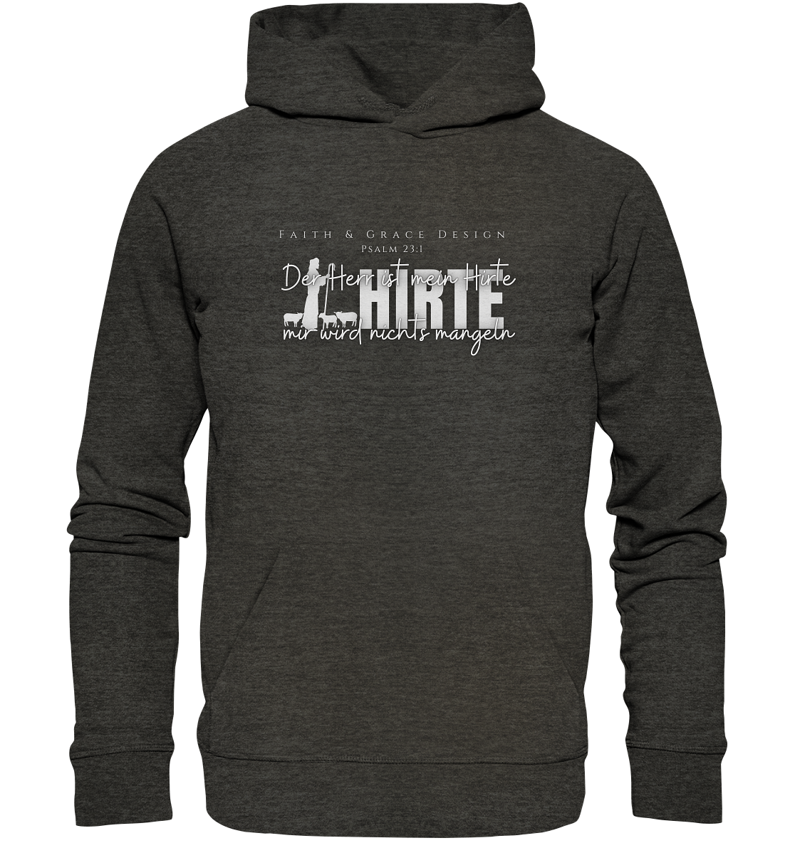 Der Herr ist mein Hirte - Organic Basic Hoodie
