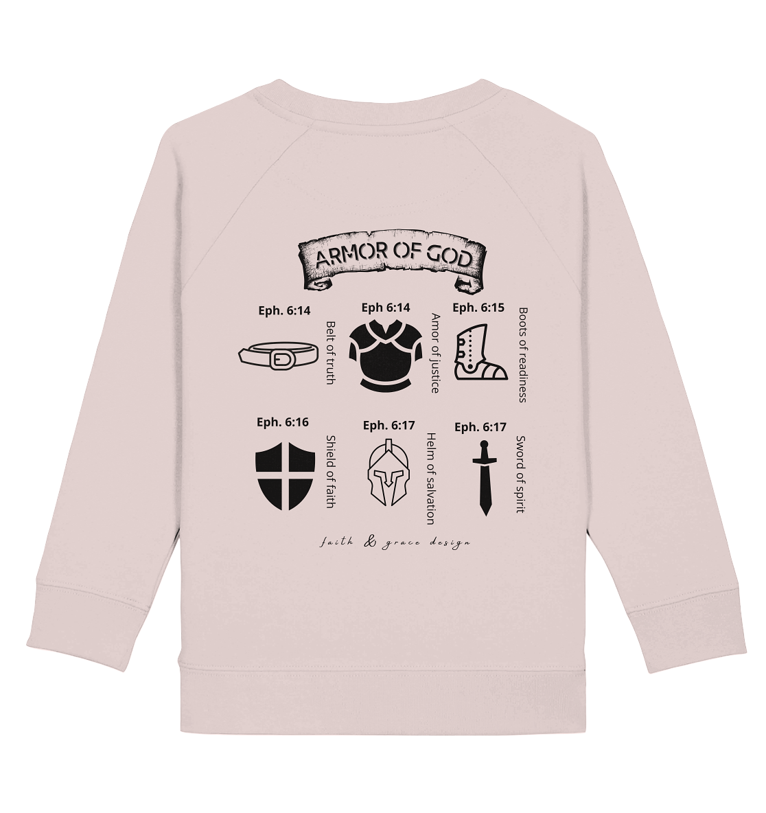 Armor of God - Kids Organic Sweatshirt