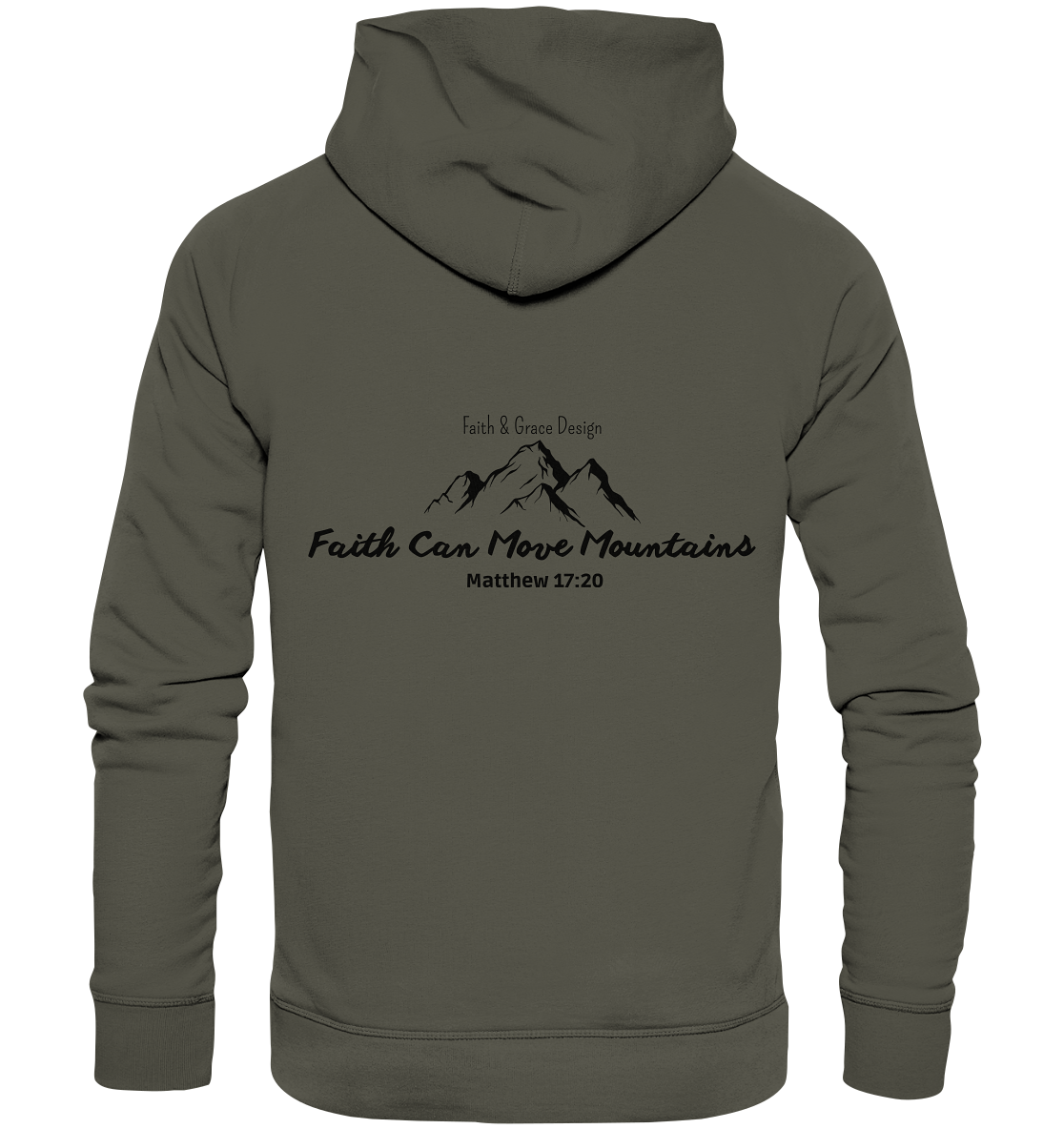 Mountains - Organic Basic Hoodie