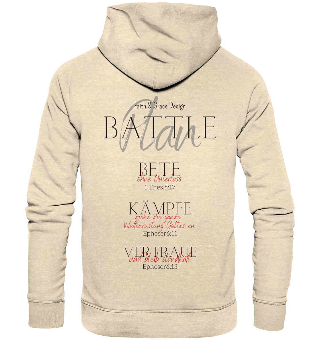 Battleplan - Organic Hoodie