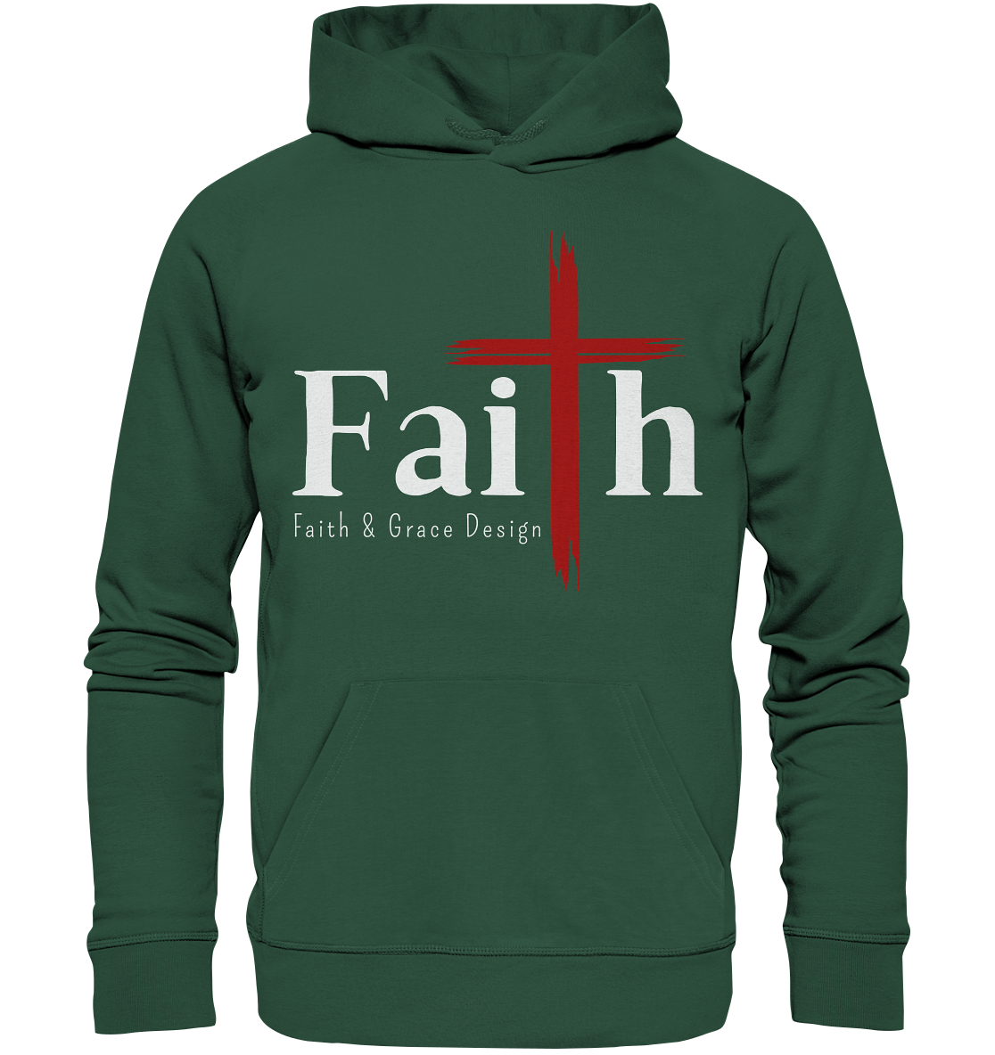Faith - Organic Basic Hoodie