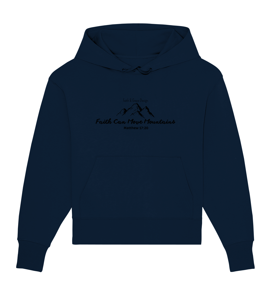 Mountains - Organic Oversize Hoodie