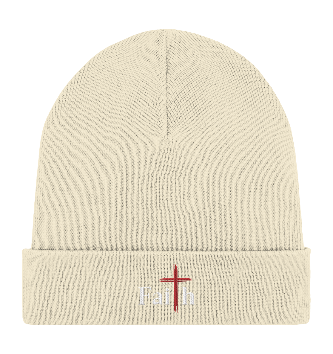 Faith Beanie - Organic Rib Beanie
