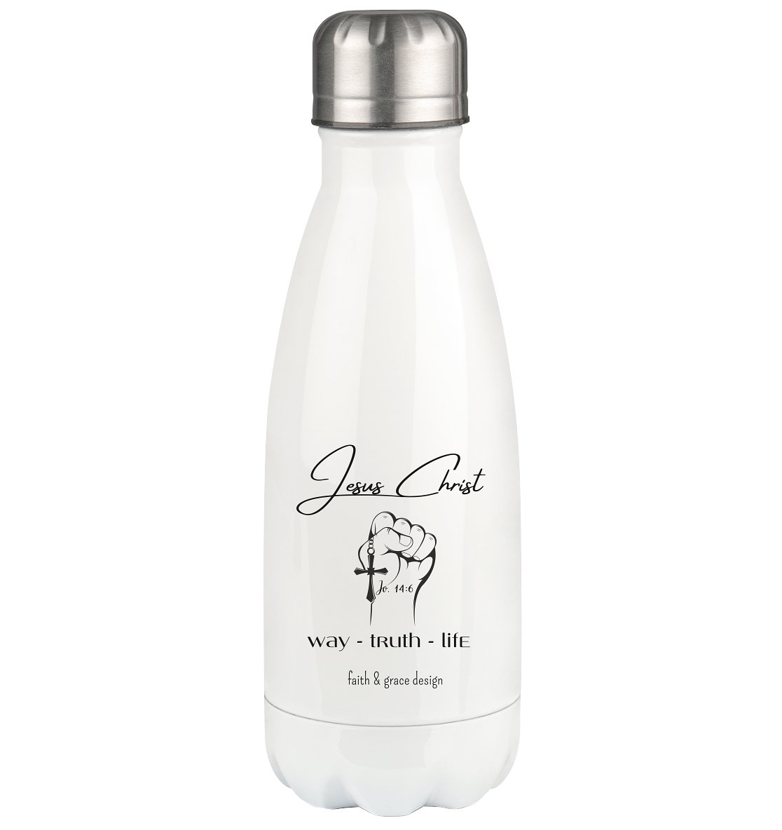 Weg Wahrheit Leben - Thermoflasche 350ml