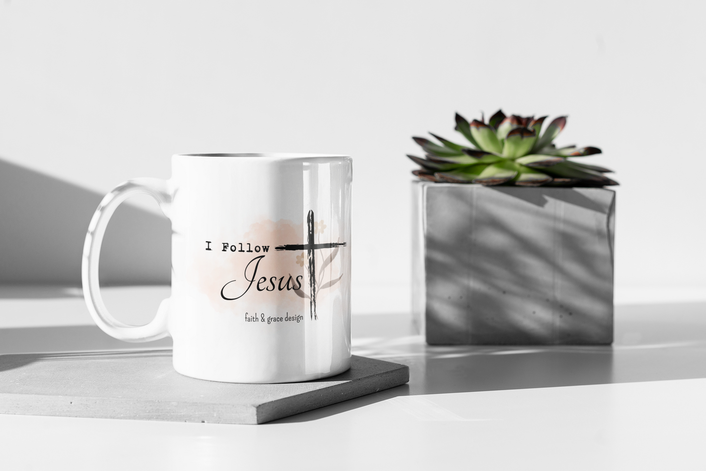 I follow Jesus Tasse - Tasse glossy