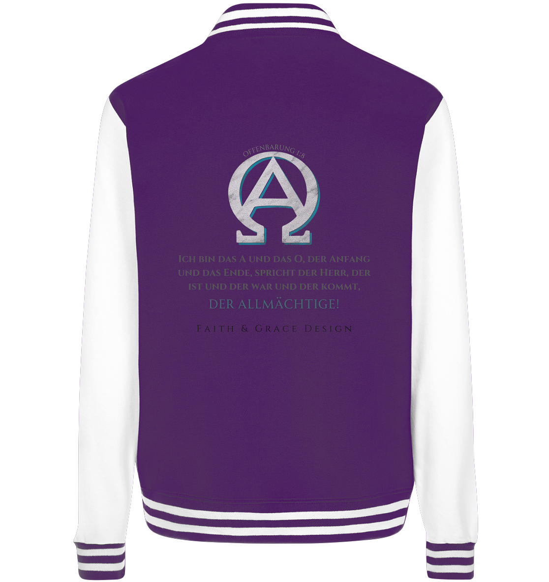 Alfa & Omega  - College Jacket