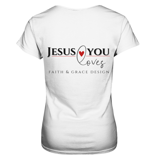 Jesus loves you 2 - Ladies Premium Shirt