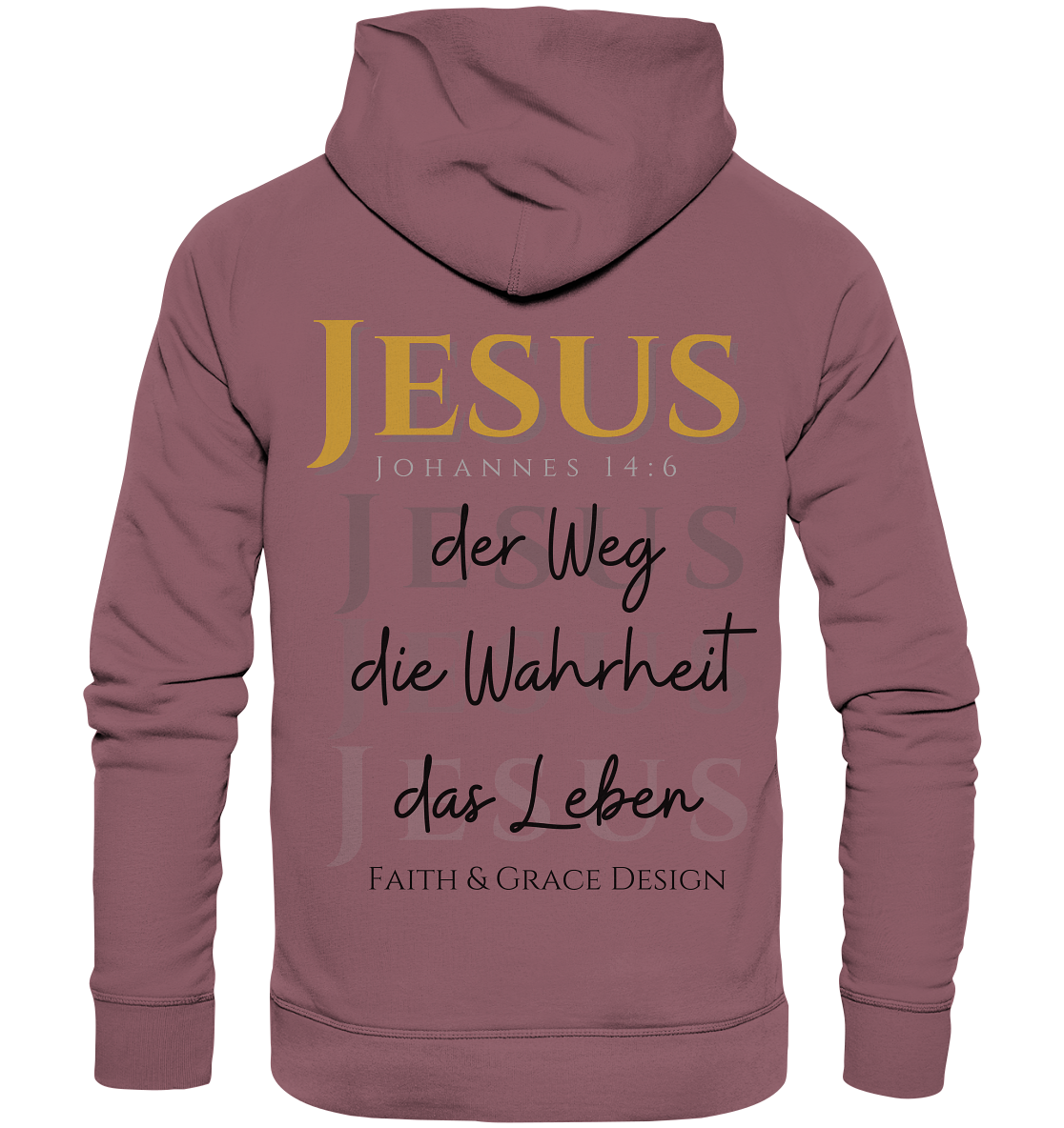 Weg Wahrheit Leben  - Organic Hoodie