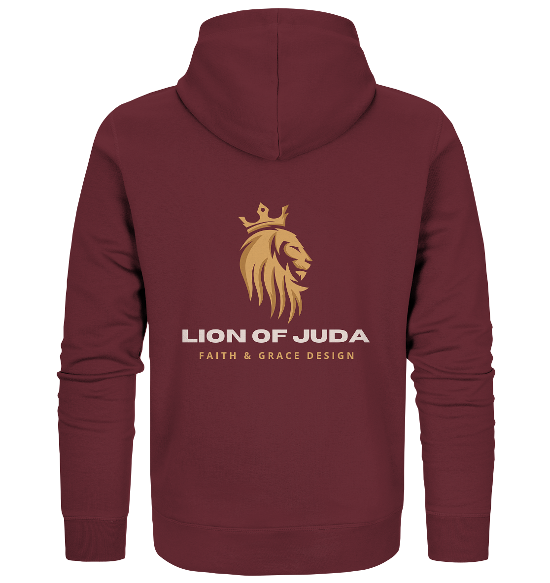 Lion of Juda  - Organic Zipper