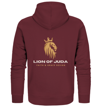 Lion of Juda  - Organic Zipper