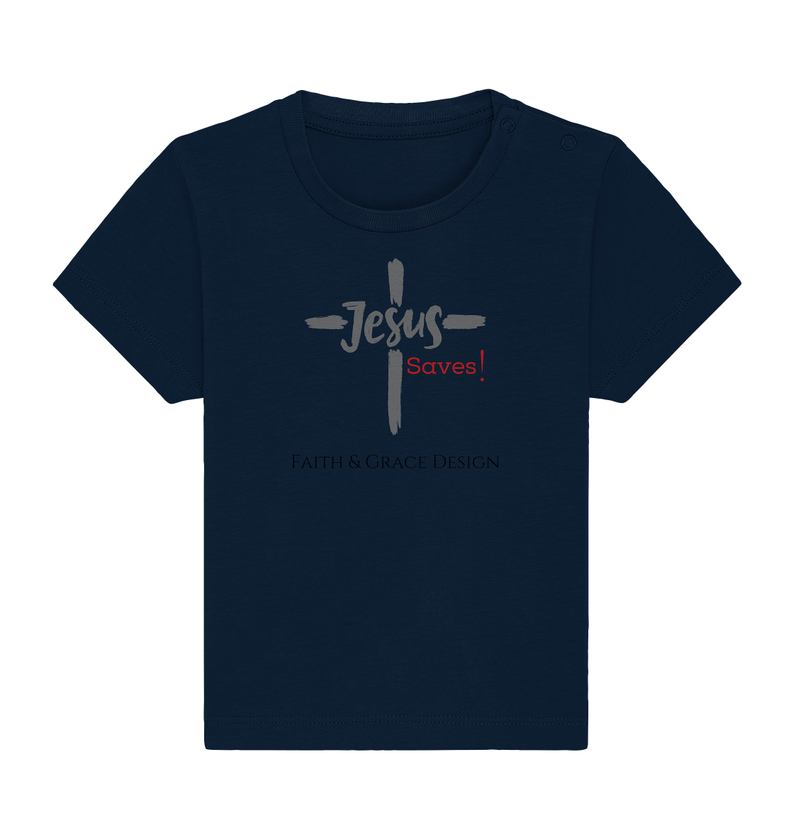 Jesus saves - Baby Organic Shirt