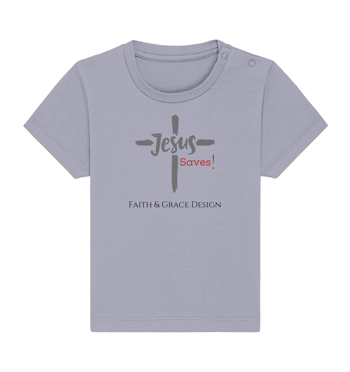 Jesus saves - Baby Organic Shirt