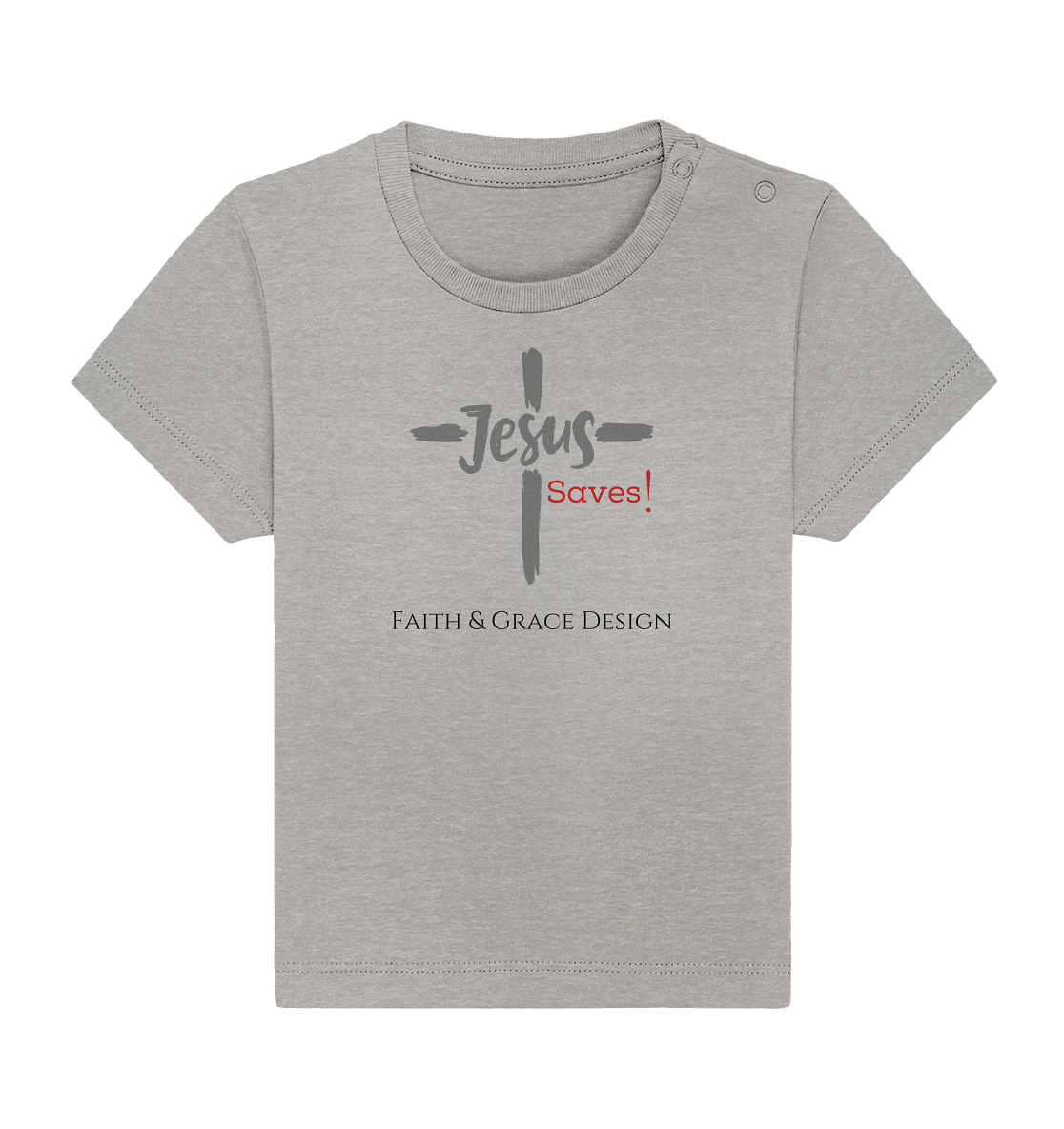 Jesus saves - Baby Organic Shirt