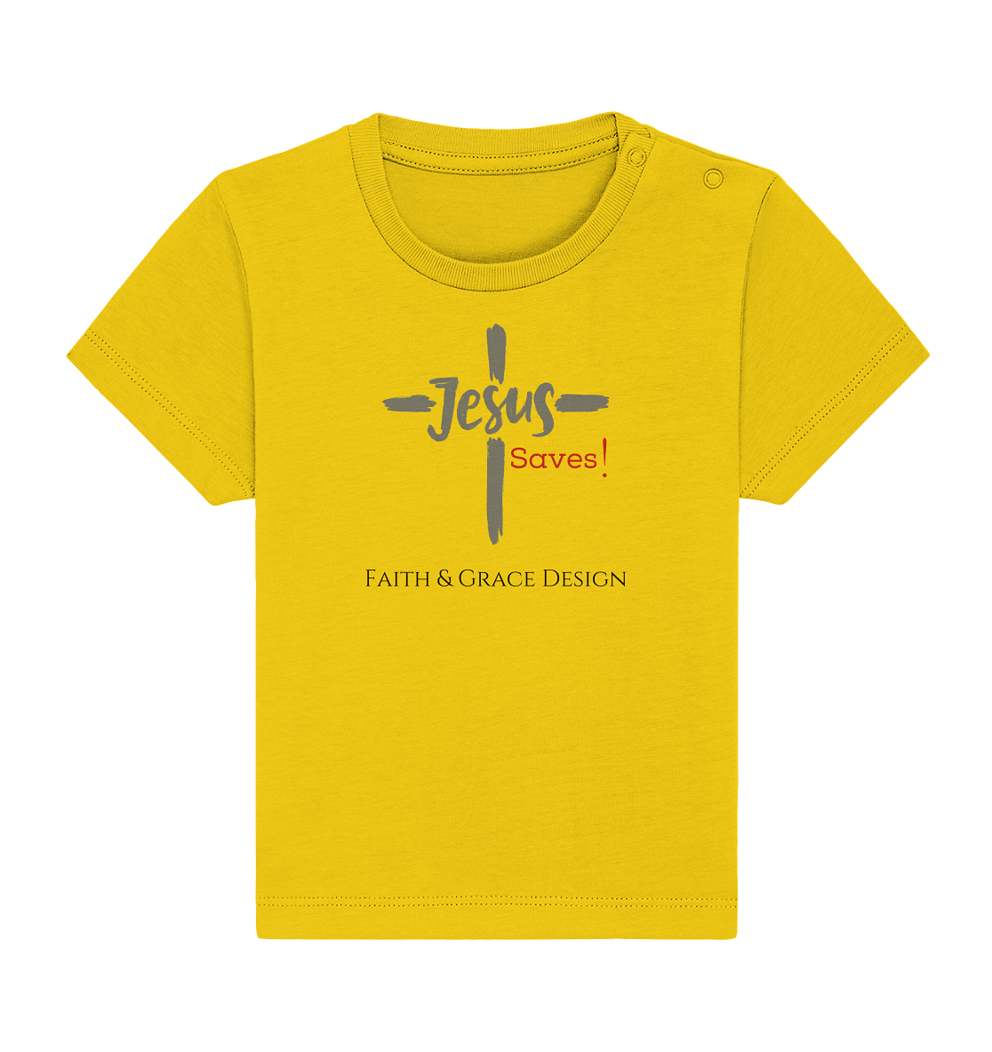 Jesus saves - Baby Organic Shirt