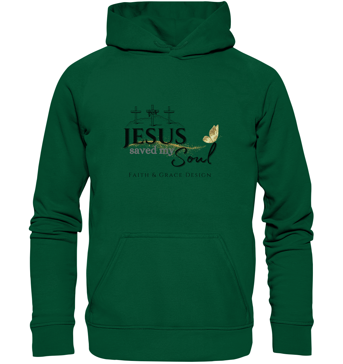 Jesus saves w - Basic Unisex Hoodie