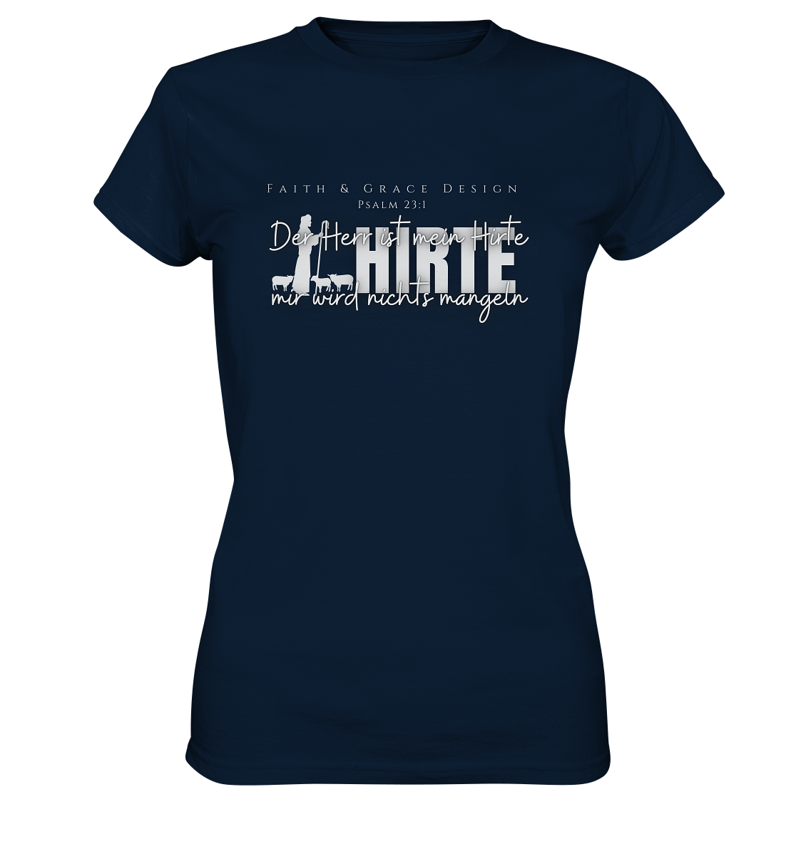 Der Herr ist mein Hirte  - Ladies Premium Shirt