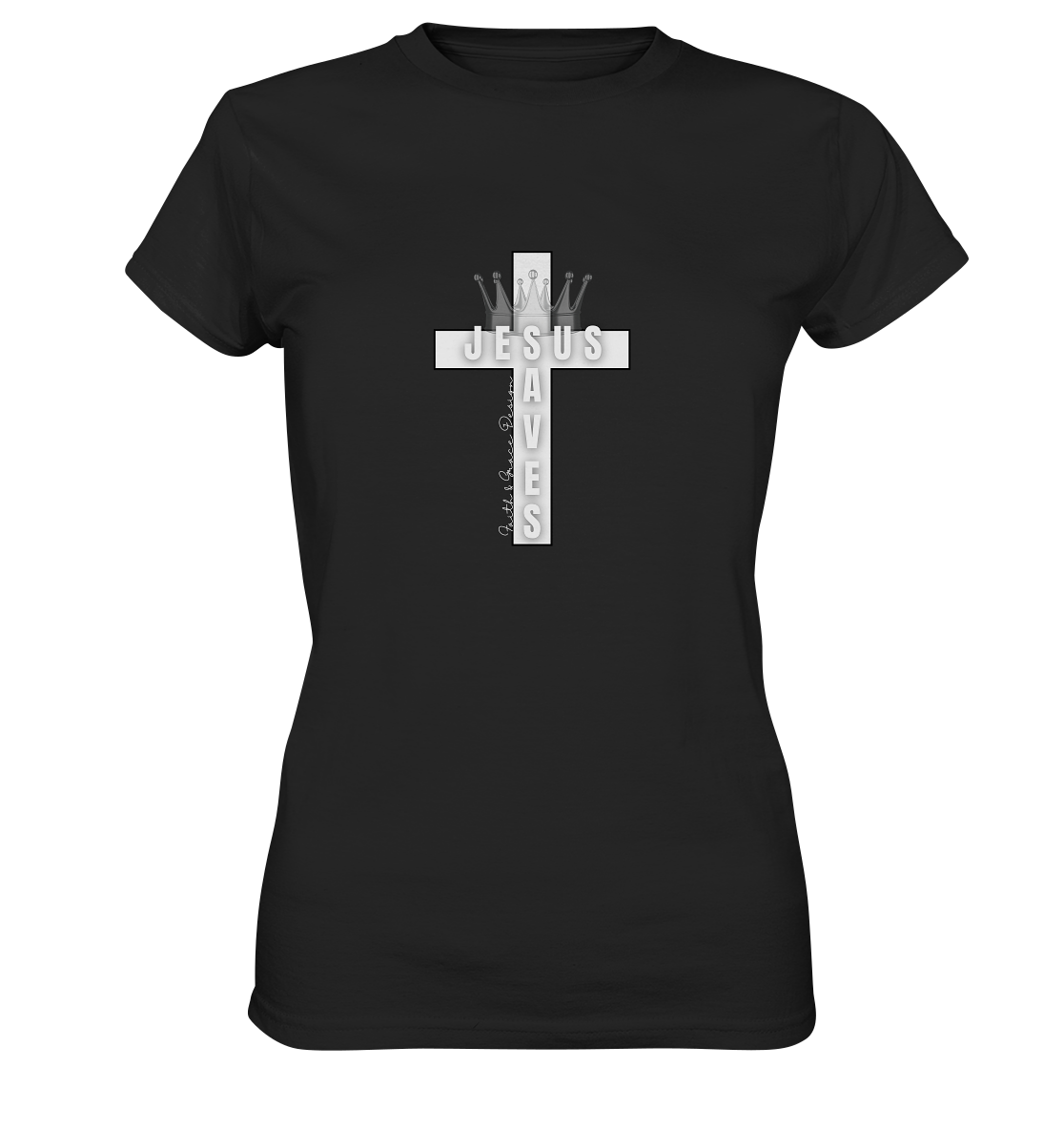 Jesus saves  - Ladies Premium Shirt