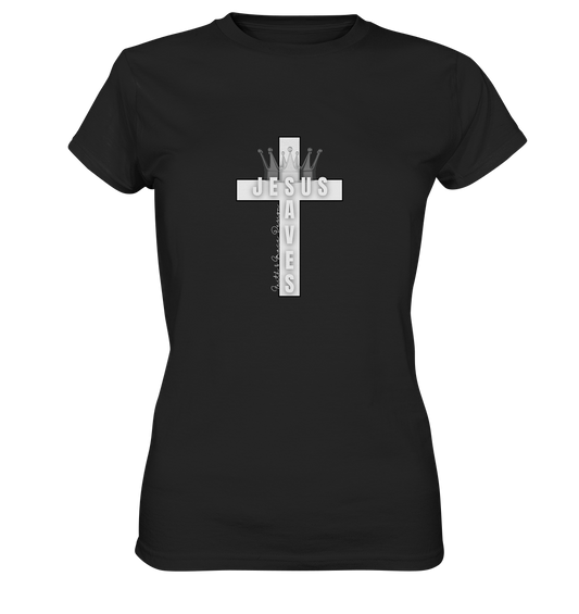 Jesus saves  - Ladies Premium Shirt
