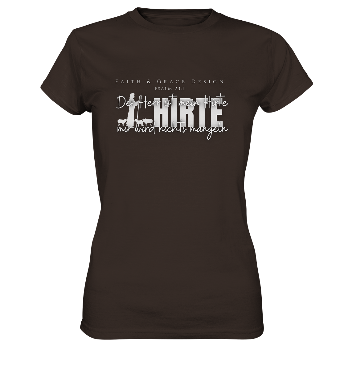 Der Herr ist mein Hirte  - Ladies Premium Shirt