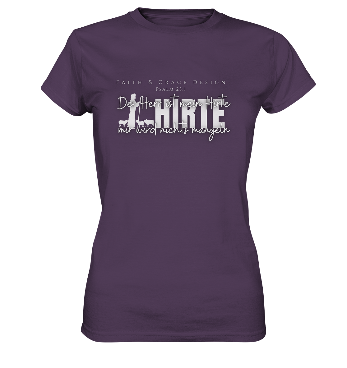 Der Herr ist mein Hirte  - Ladies Premium Shirt