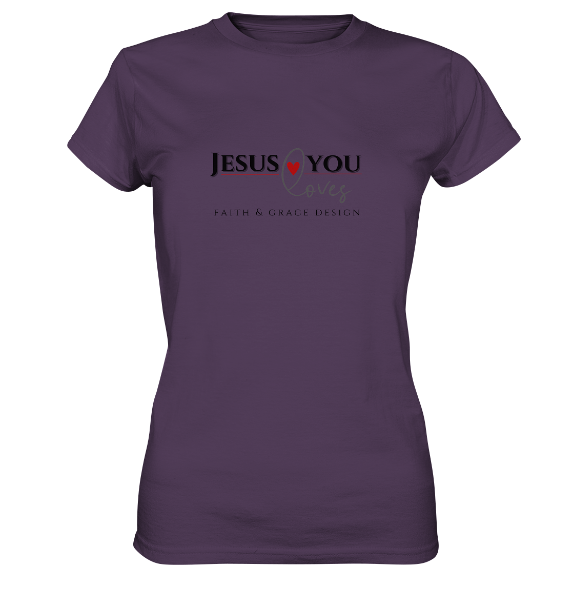 Jesus loves you  - Ladies Premium Shirt