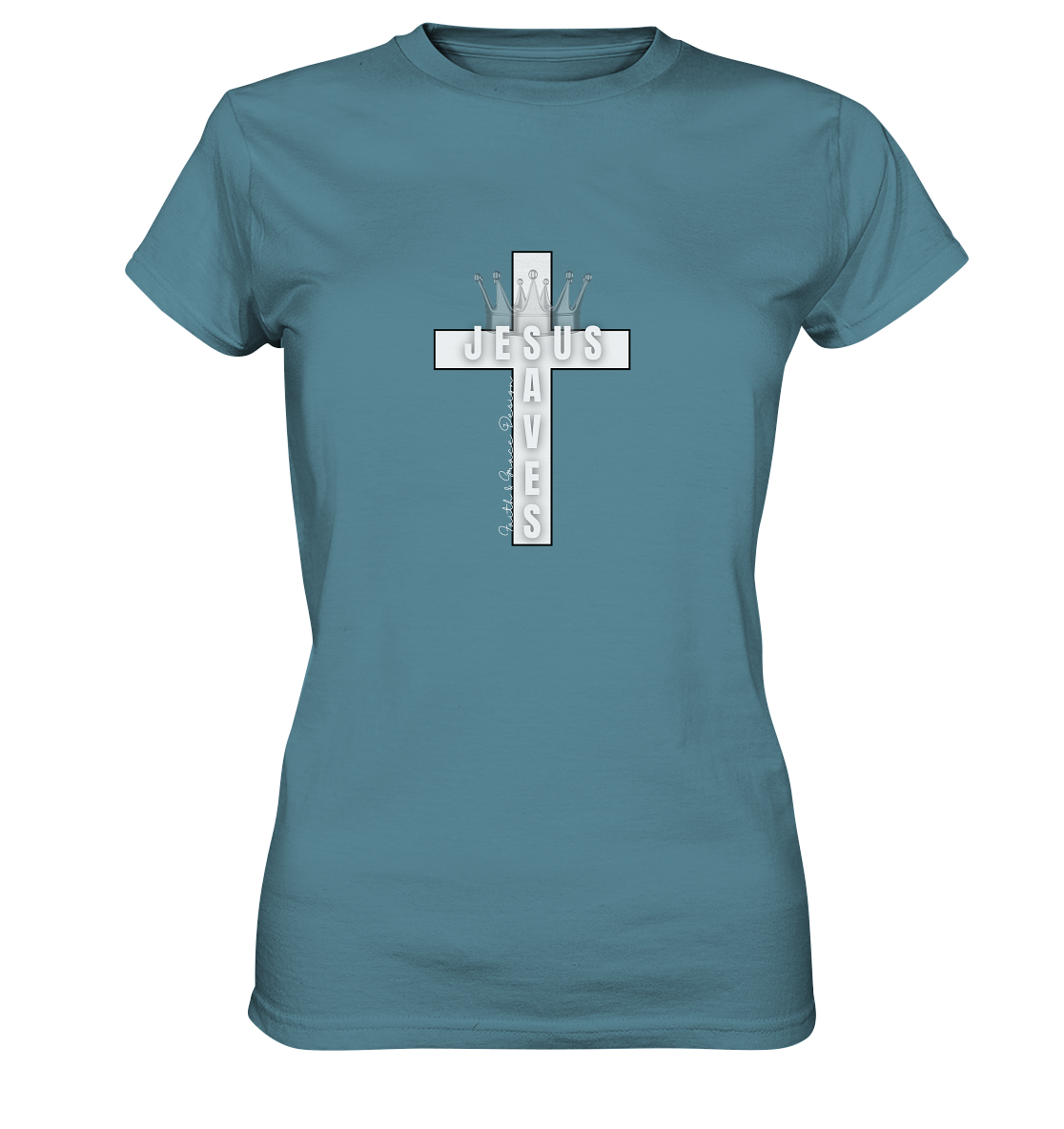 Jesus saves  - Ladies Premium Shirt