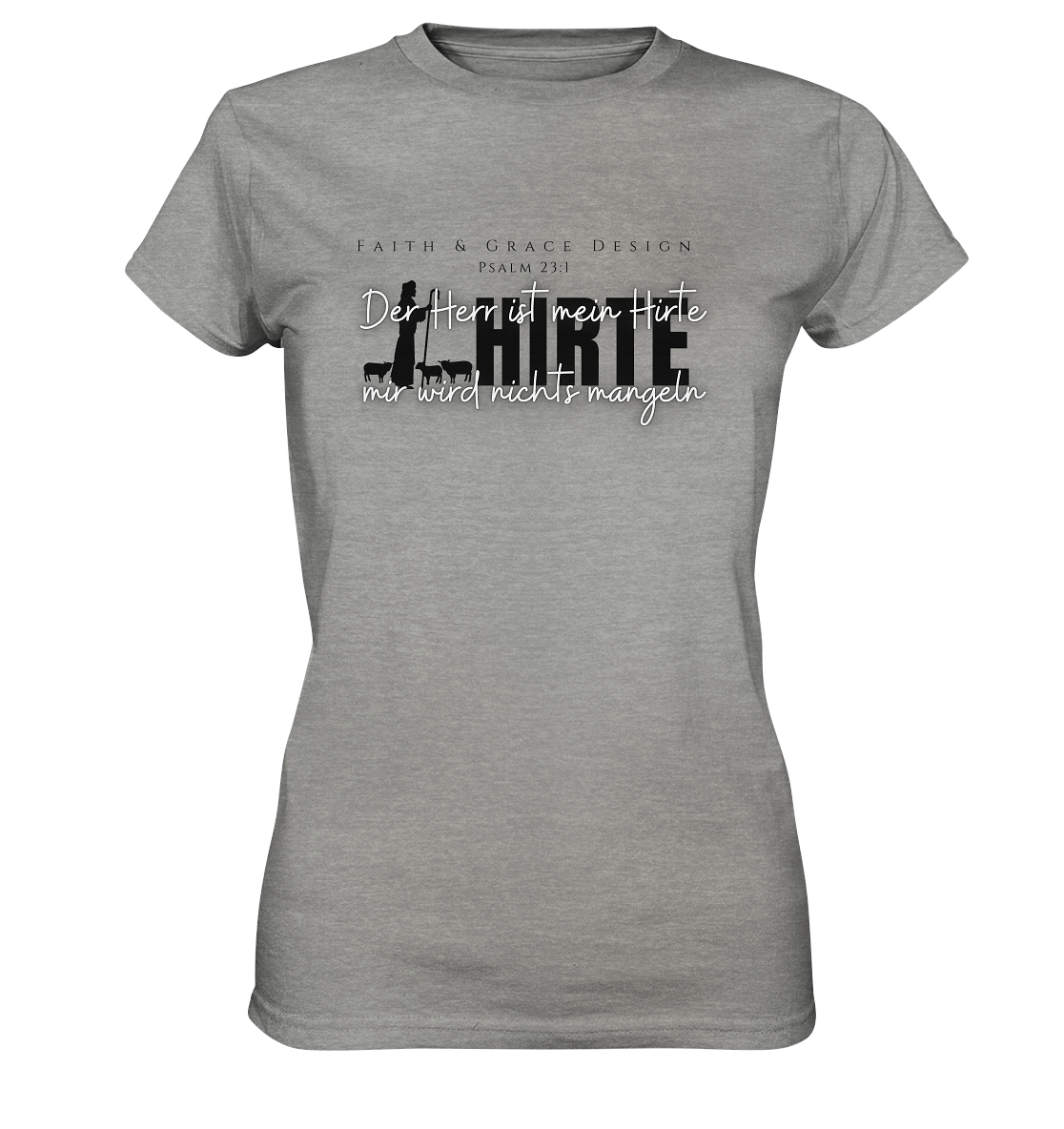 Der Herr ist mein Hirte  - Ladies Premium Shirt