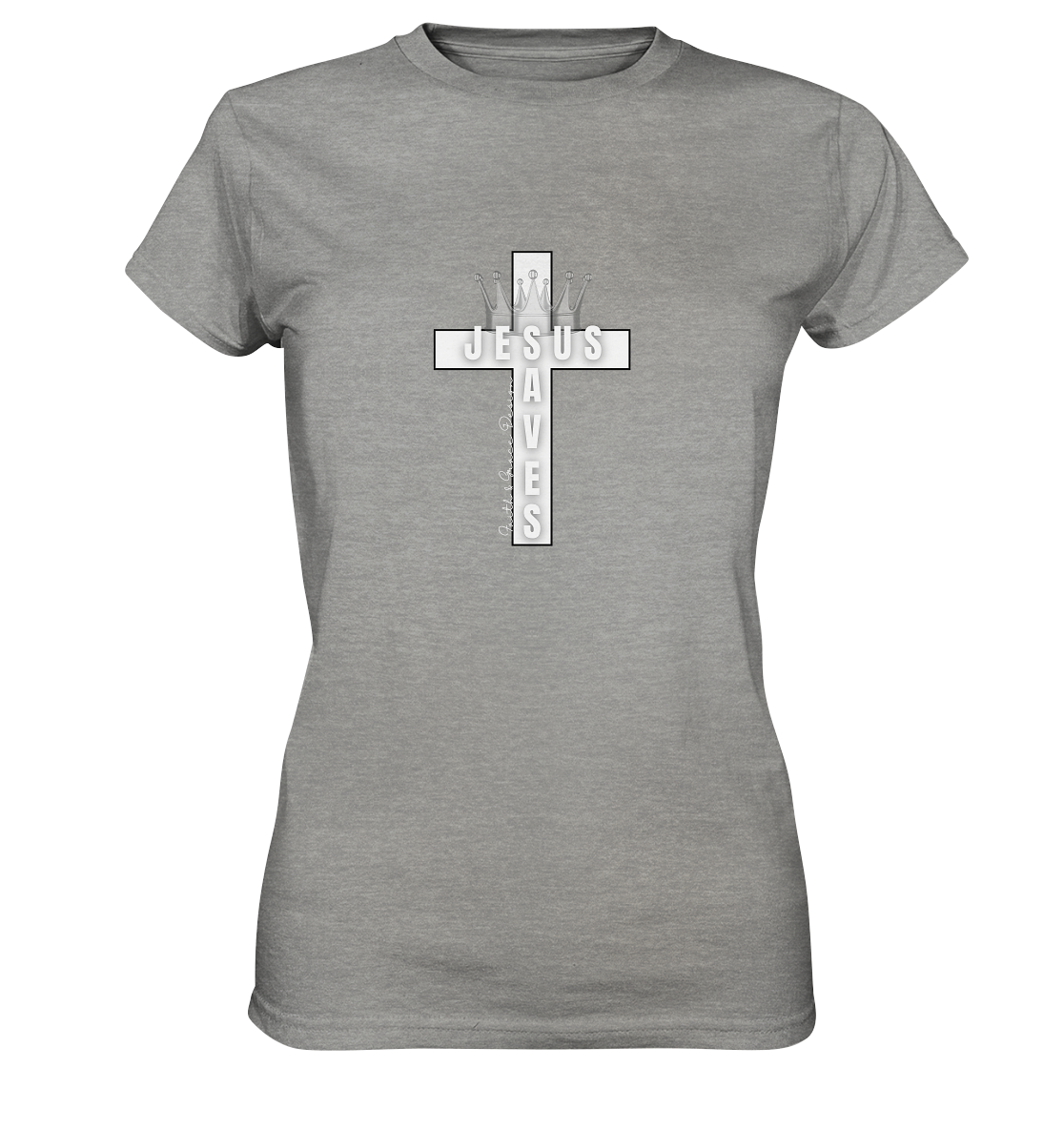 Jesus saves  - Ladies Premium Shirt