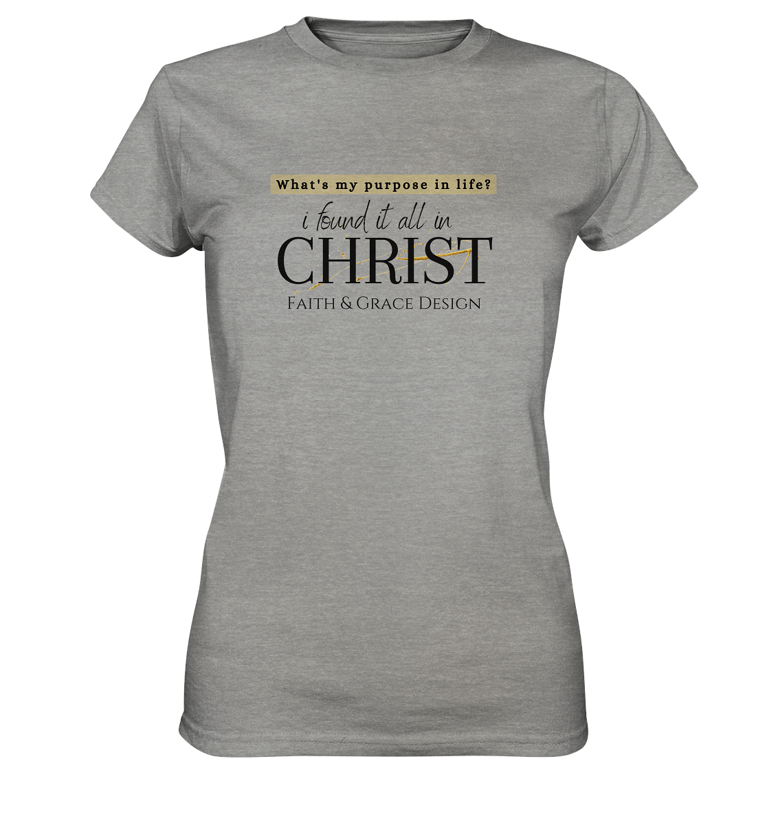 Christ  - Ladies Premium Shirt