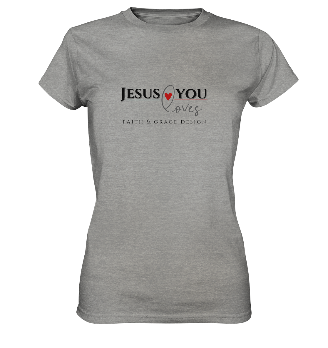 Jesus loves you  - Ladies Premium Shirt