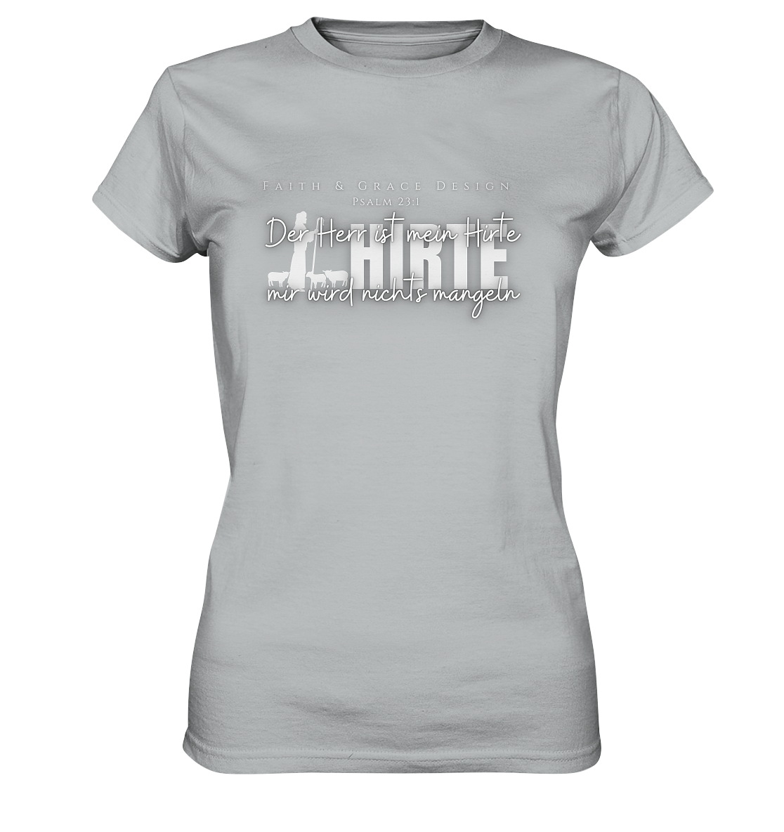 Der Herr ist mein Hirte  - Ladies Premium Shirt