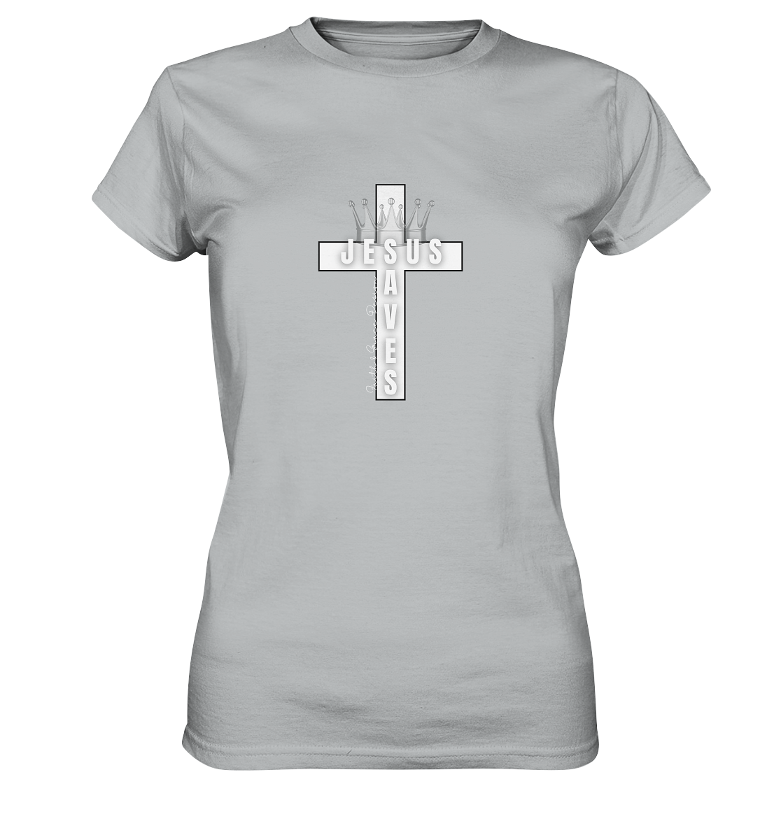 Jesus saves  - Ladies Premium Shirt