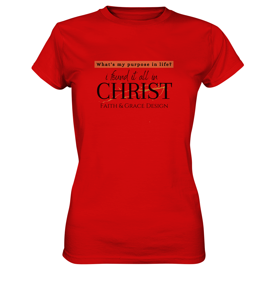 Christ  - Ladies Premium Shirt