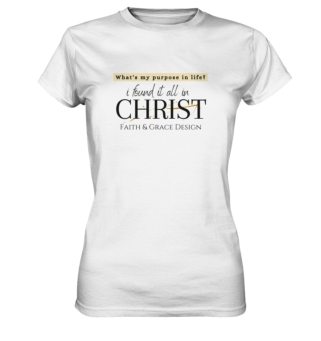 Christ  - Ladies Premium Shirt