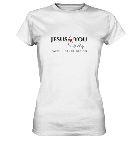 Jesus loves you  - Ladies Premium Shirt