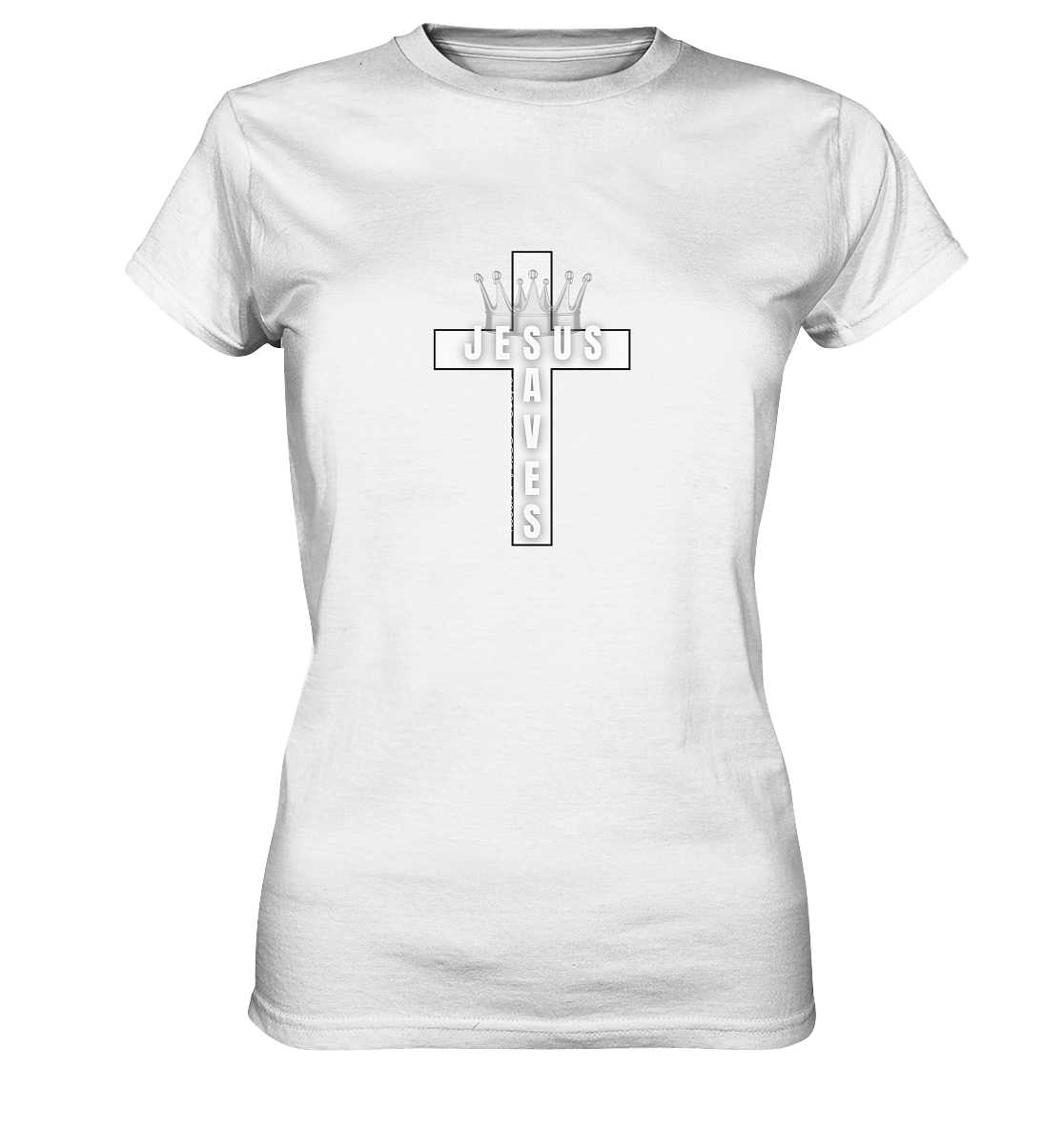 Jesus saves  - Ladies Premium Shirt