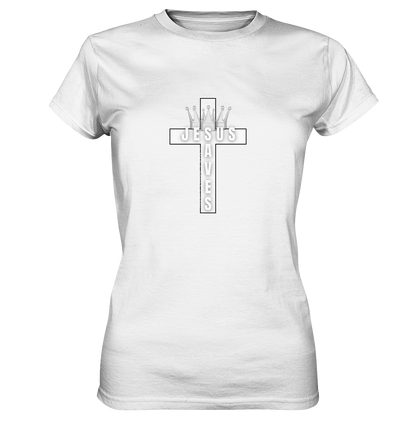 Jesus saves  - Ladies Premium Shirt