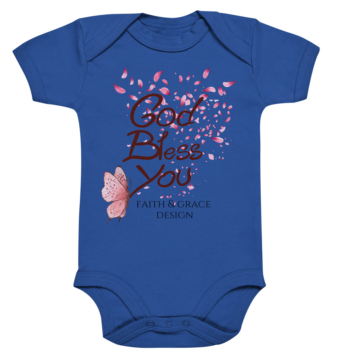 God Bless you  - Organic Baby Bodysuite