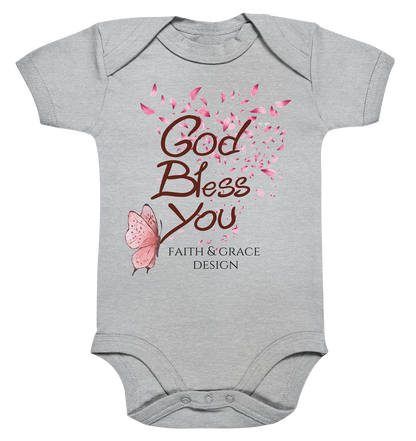 God Bless you  - Organic Baby Bodysuite