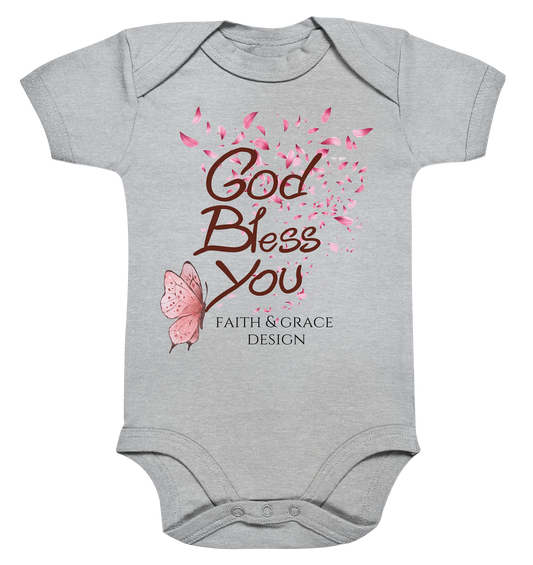 God Bless you  - Organic Baby Bodysuite